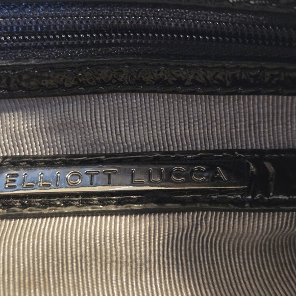 Elliott Lucca Woven Black  Leather bag - Picture 2 of 16